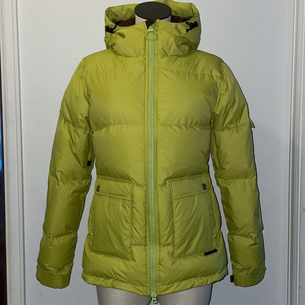HOLDEN Lime Green Winter Down Parka Jacket size M NWOT - Picture 9 of 15